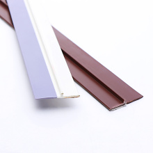 high quality soft and hard combination PVC waterproof door bottom sealing strip weather strip